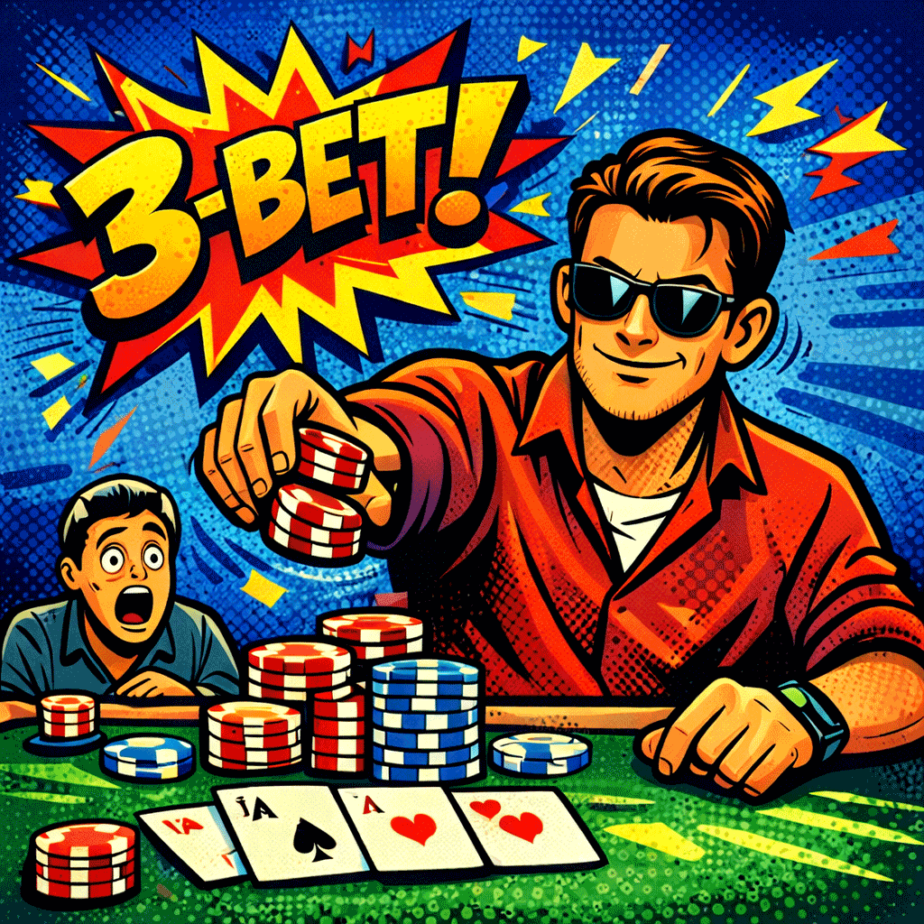 Cos’è la 3-Bet nel Poker e Quando Farla
