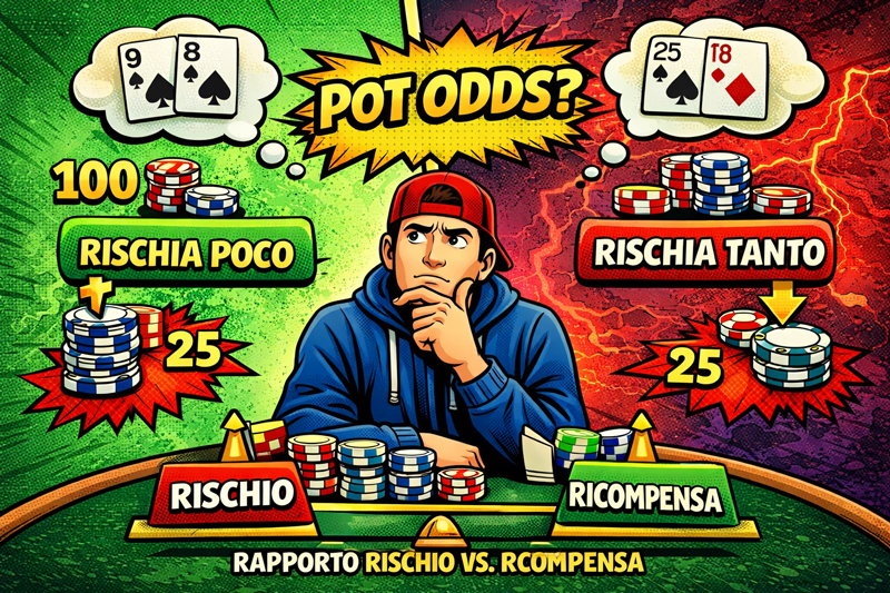 Come capire le odds del piatto senza matematica complicata