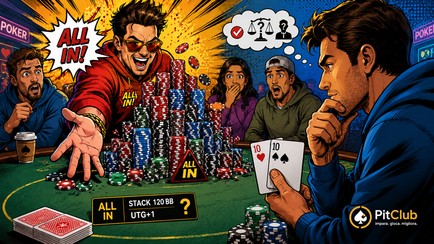 Come Giocare Contro Chi Va Sempre All In nel Poker Texas Hold’em