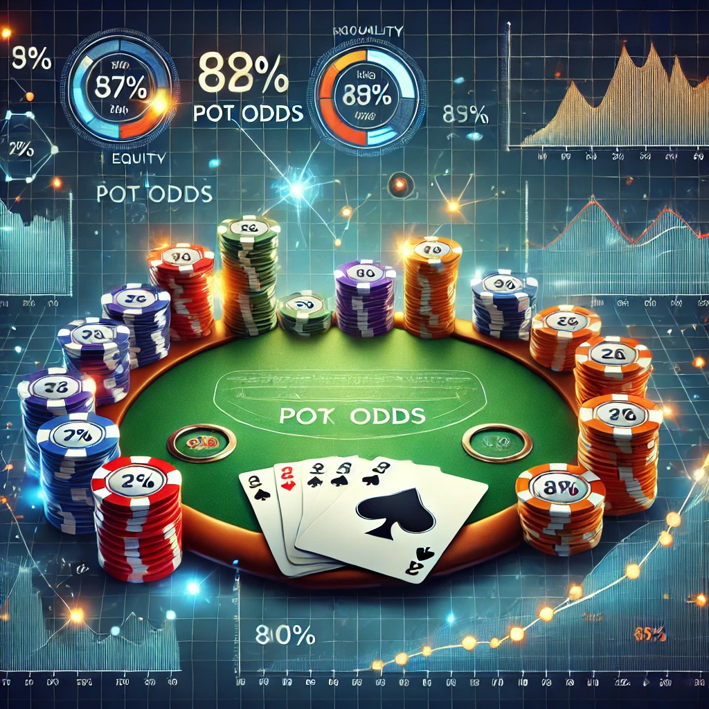Equity e Pot Odds: La Chiave per Prendere Decisioni Vincenti nel Poker Texas Hold'em