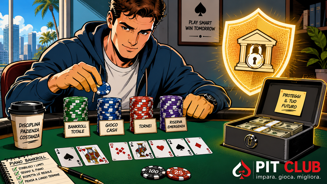 Lezione di Bankroll Management: Come Proteggere i Propri Fondi nel Poker Texas Hold'em