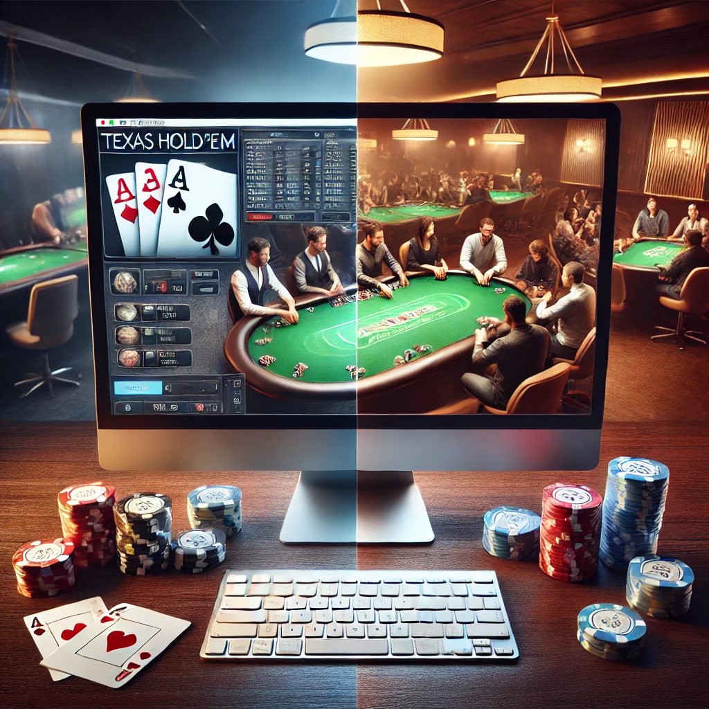 Online vs. Live: Differenze di Strategia e di Stile di Gioco