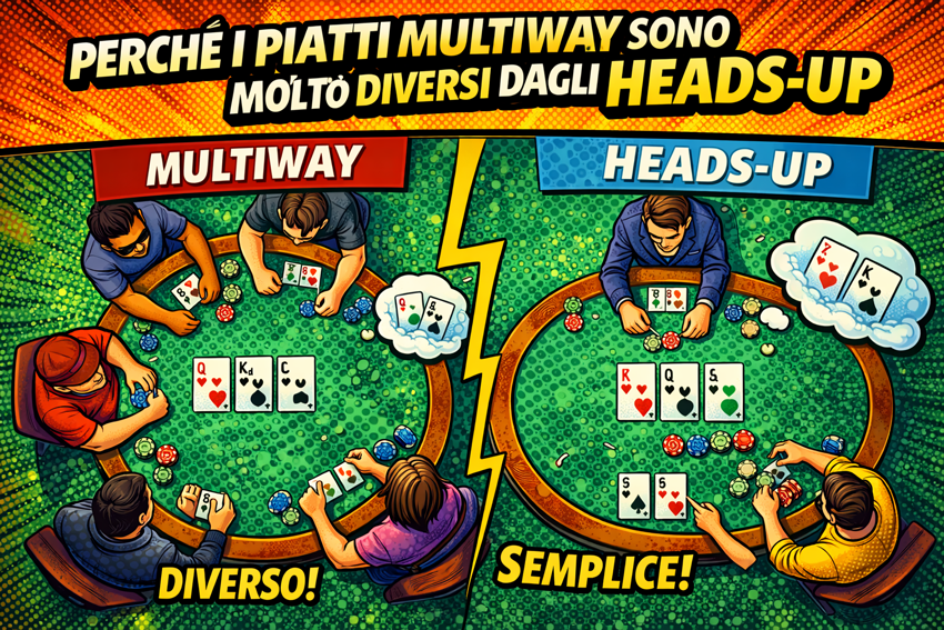 Perché i piatti multiway sono molto diversi dagli heads-up