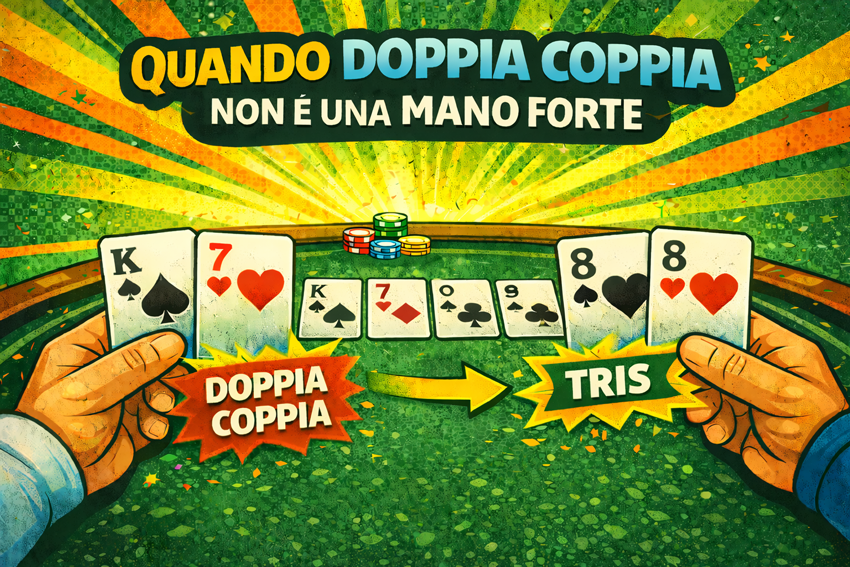 Quando la doppia coppia NON è una mano forte