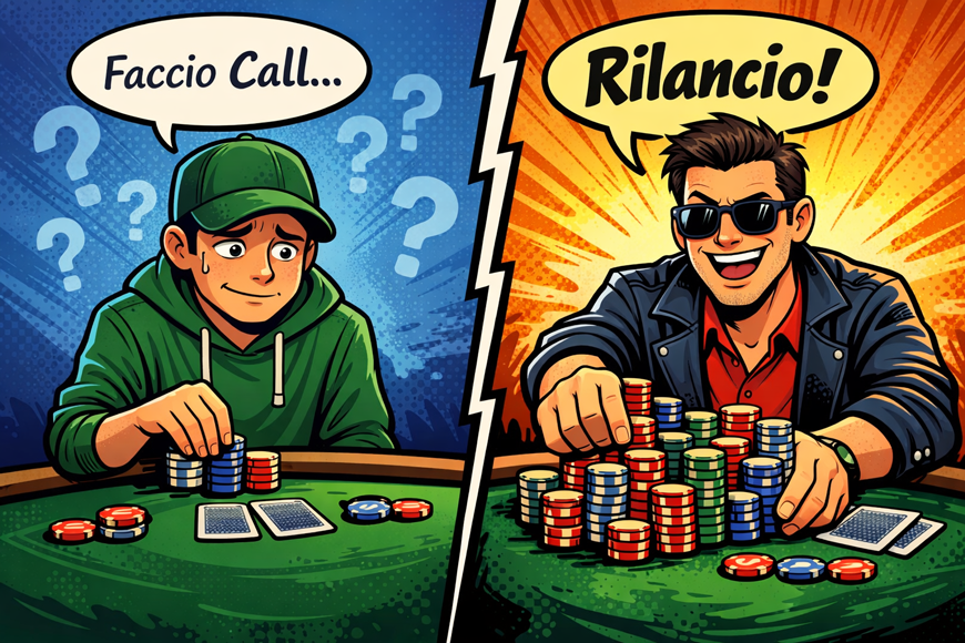 Perché rilanciare preflop è meglio che chiamare