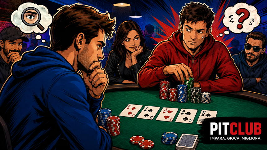Tell e Bluff nel Poker Texas Hold'em: Come Usare i Tell per Smascherare un Bluff