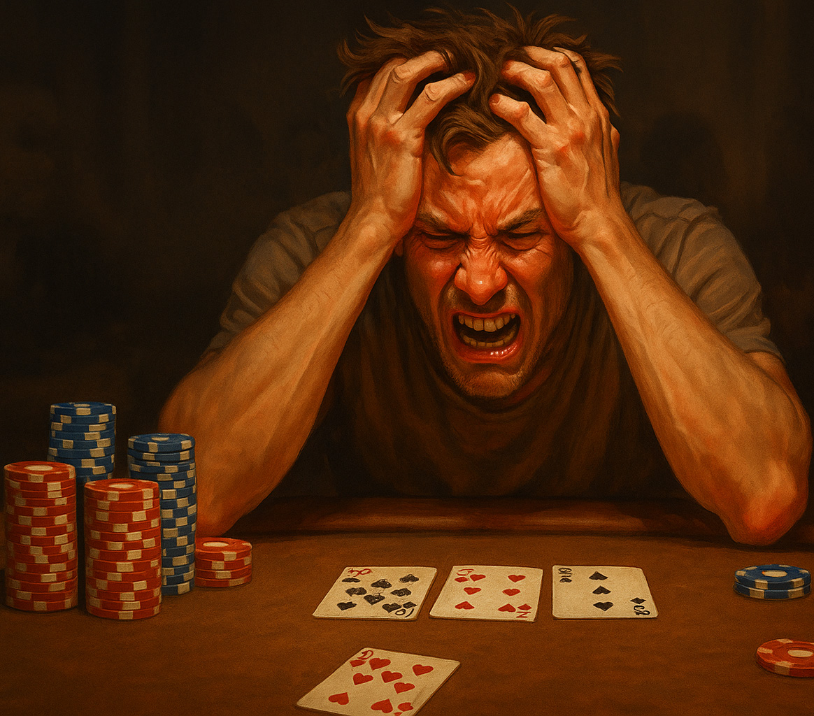 Tilt mascherato: come riconoscere quando stai giocando male senza accorgertene